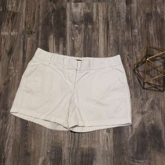 J Crew white chino shorts 🌸 - Picture 2 of 6